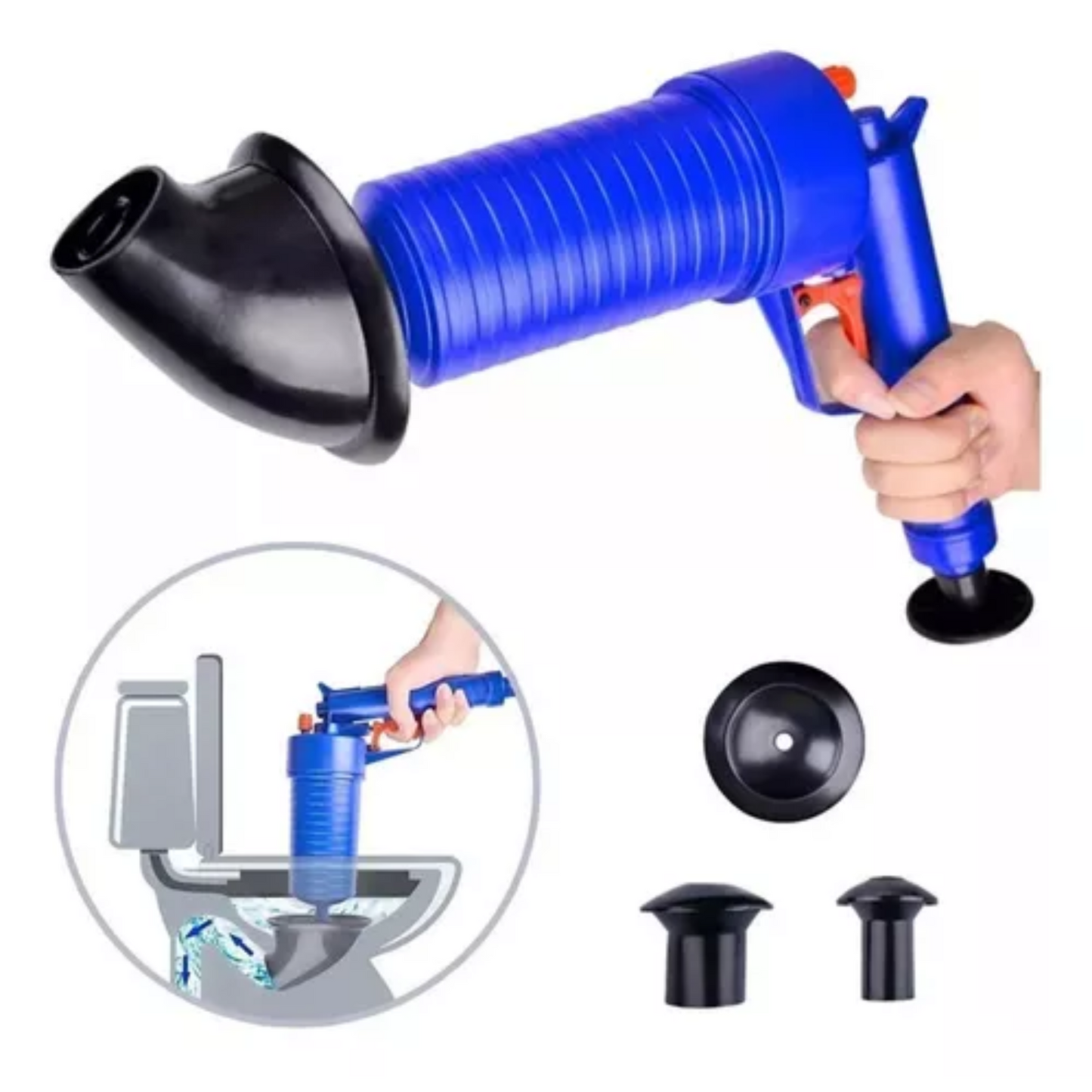 NUEVA PISTOLA DE ALTA PRESIÓN DESTAPA INODOROS