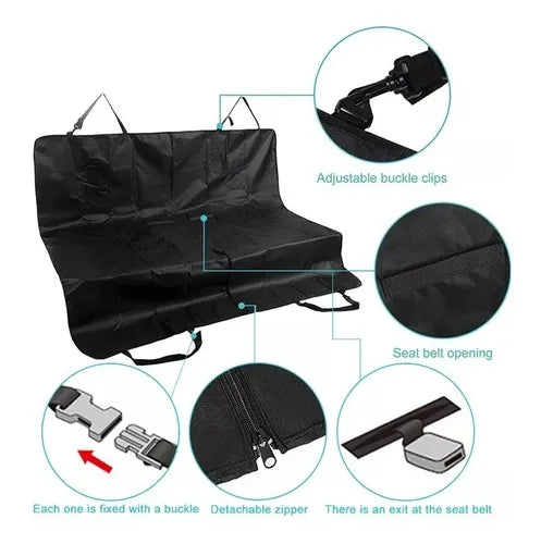 Cubre Asientos Especial Para Mascotas