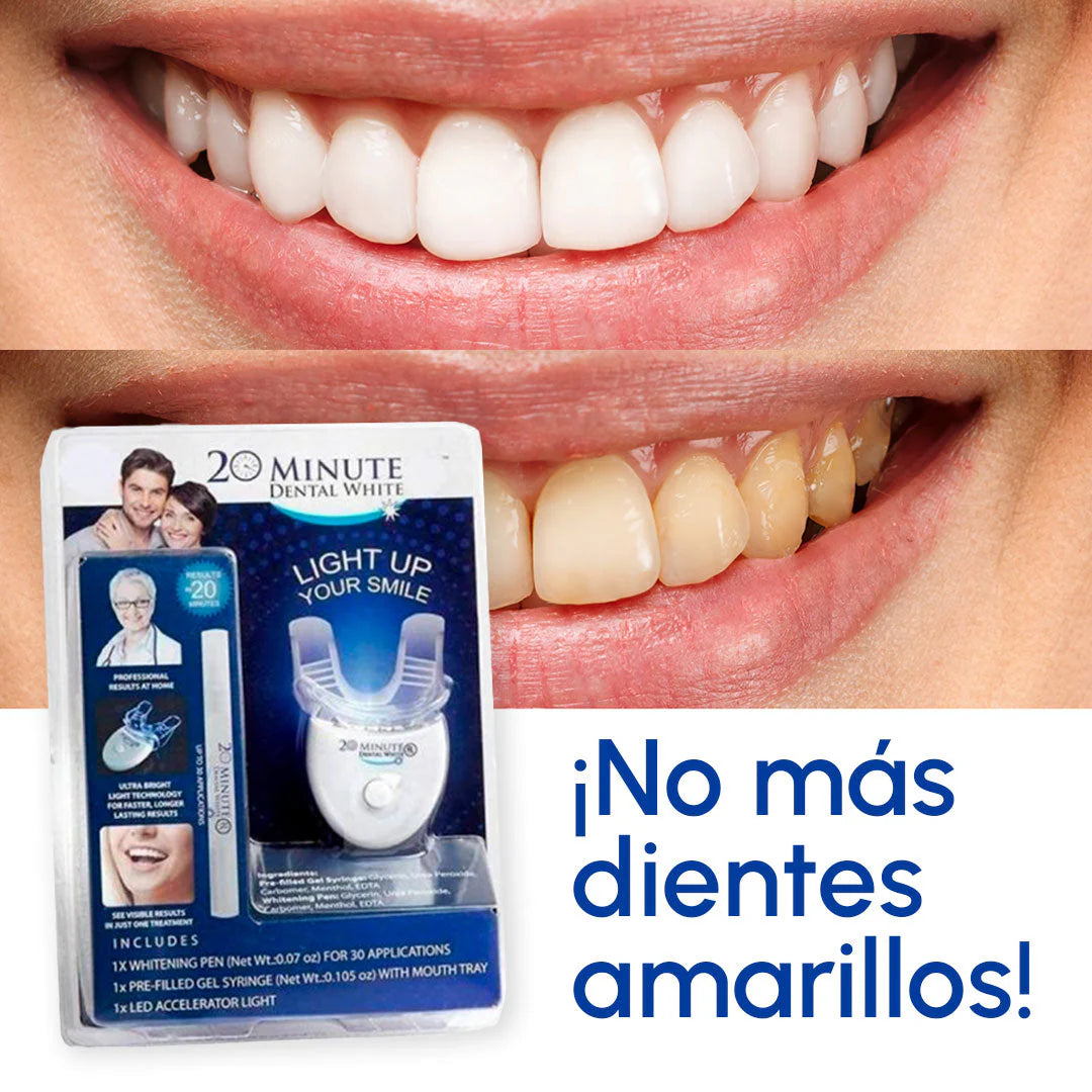 BLANQUEADOR DENTAL KIT WHITE